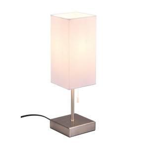 Lampa stołowa OLE R51061007 oprawa w kolorze srebrnym RL