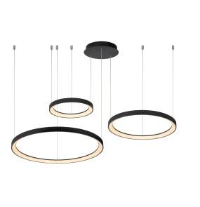 Lampa wisząca VIDAL 46403/99/30 oprawa w kolorze czarnym LUCIDE