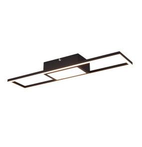 Lampa sufitowa RIGIDO R67172132 oprawa w kolorze czarnym + pilot RL