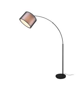 Lampa podłgowa BURTON 411490132 oprawa w kolorze czarnym TRIO