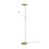 Lampa podłogowa BRANTFORD 425610208 oprawa w kolorze złotym z możliwością regulacji barwy światła TRIO
