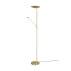 Lampa podłogowa BRANTFORD 425610208 oprawa w kolorze złotym z możliwością regulacji barwy światła TRIO