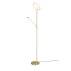 Lampa podłogowa BRANTFORD 425610208 oprawa w kolorze złotym z możliwością regulacji barwy światła TRIO