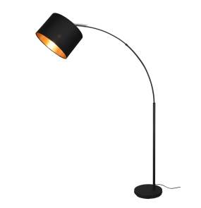 Lampa podłogowa BOLIVIA R40081080 oprawa w kolorze czerni i złota RL