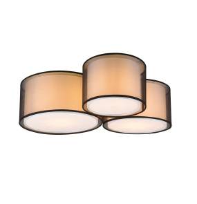 Lampa sufitowa BURTON 611490332 oprawa w kolorze czarnym TRIO