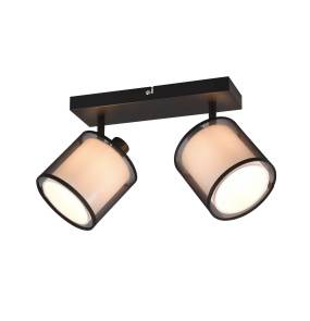 Lampa sufitowa BURTON 811400232 oprawa w kolorze czarnym TRIO