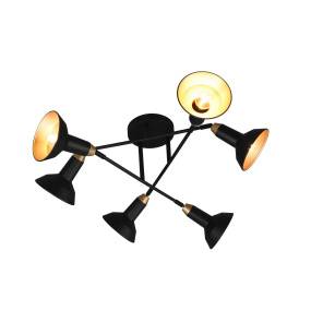 Lampa sufitowa ROXIE 611900632 oprawa w kolorze czarnym TRIO