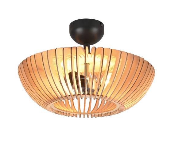 Plafon COLINO 615900242 oprawa drewniana TRIO