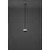 Lampa wisząca podtynkowa Alfi T-3744AR czarna/złota Estiluz