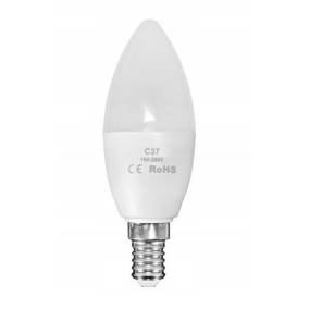 Żarówka LED E14 DL mleczna 9W biała ciepła