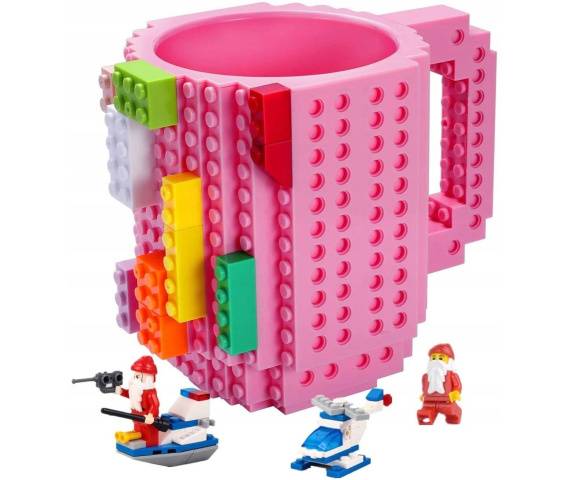 Klockowy kubek jasny róż DL