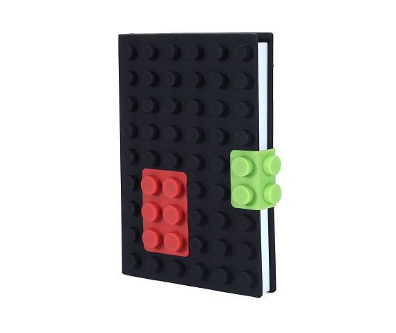 Klockowy notes czarny notatnik zeszyt DL