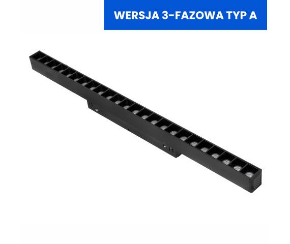 Lampa z diodami do szyn magnetycznych DL 24W 4000K DDCX-GS24-436 - TYP A