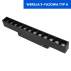 Lampa z diodami do szyn magnetycznych DL 12W 4000K DDCX-GS12-220 - TYP A