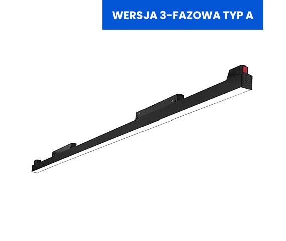 Linia Led do szyn magnetycznych DL 40W 3000K DDCX-FG1200 - TYP A