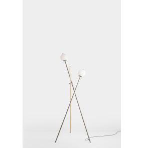 Lampa podłogowa Asana P-3769 szara Estiluz
