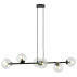 Lampa wisząca ROSSI 6 BL TRANSPARENT 874/6 transparentne klosze Emibig