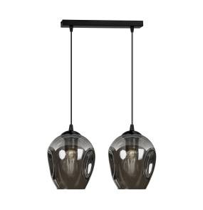 Lampa sufitowa ISTAR 2 680/2 grafitowe klosze Emibig