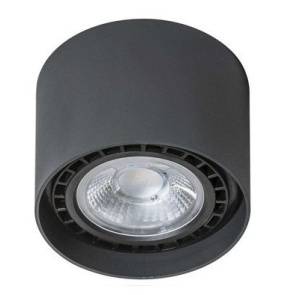 Plafon Eco Alix AZ1837 AZzardo czarna oprawa w nowoczesnym stylu