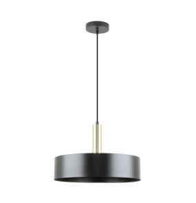 Lampa wisząca Leo A8133XL oprawa w czarnym kolorze ze złotym akcentem Zuma Line