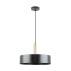 Lampa wisząca Leo A8133XL oprawa w czarnym kolorze ze złotym akcentem Zuma Line