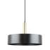 Lampa wisząca Leo A8133XL oprawa w czarnym kolorze ze złotym akcentem Zuma Line