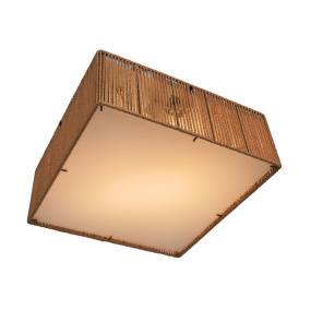 Lampa sufitowa NOMAD CL22009B-D40 oprawa w kolorze białym z wykończeniem ze sznurka ZUMA LINE