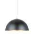Lampa wisząca VELA A8001XL-BK oprawa w kolorze czarnym z elementami złota ZUMA LINE