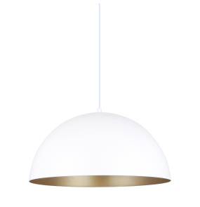 Lampa wisząca VELA A8001XL-WH oprawa w kolorze bieli i złota ZUMA LINE