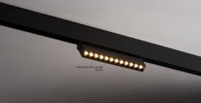Oprawa liniowa FOCUS OUT LED 9W 10145 do systemu szynowego LVM czarna Nowodvorski