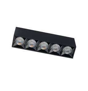 Oprawa natynkowa MIDI LED BLACK 20W 3000K 10055 czarna Nowodvorski