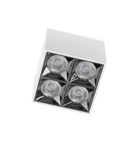 Oprawa natynkowa MIDI LED WHITE 16W 3000K 10047 biało-czarna Nowodvorski