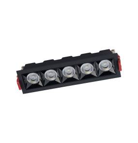 Oprawa podtynkowa MIDI LED BLACK 20W 3000K 10062 czarna Nowodvorski