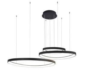 Lampa wisząca AMANDA PENDANT 45+65+85 AZ5027AZzardo oprawa w kolorze czarnym