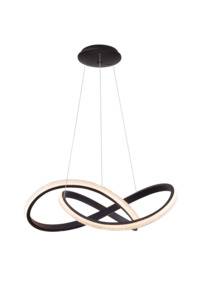 Lampa wisząca INFINITY 80 CCT AZ5096 AZzardo oprawa w kolorze czarnym + pilot