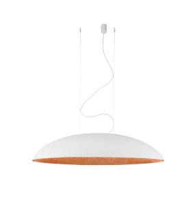 Lampa wisząca CANOE WHITE/COPPER 10326 biało-miedziana Nowodvorski