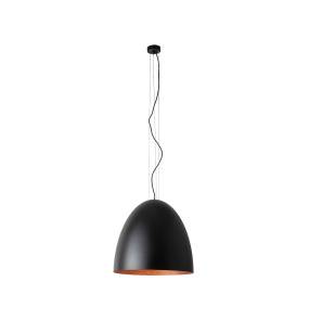 Lampa wisząca EGG BLACK/COPPER L 10320 czarno-miedziana Nowodvorski