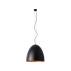 Lampa wisząca EGG BLACK/COPPER L 10320 czarno-miedziana Nowodvorski