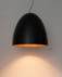 Lampa wisząca EGG BLACK/COPPER L 10320 czarno-miedziana Nowodvorski