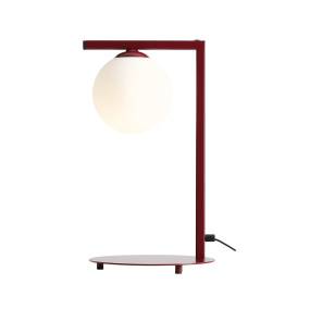 Lampa stołowa ZAC TABLE RED WINE 1038B15_1 oprawa w kolorze czerwonym ALDEX