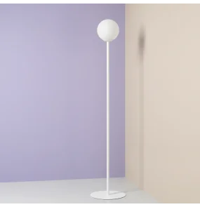 Lampa podłogowa PINNE 1080A Aldex nowoczesna oprawa w kolorze białym