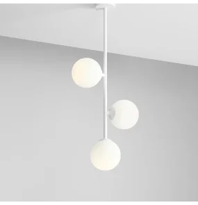 Lampa sufitowa LIBRA 1094PL_E Aldex designerska oprawa w kolorze białym