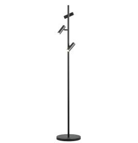 Lampa podłogowa TREVO FLOOR ALL BLACK 1104A1 oprawa w kolorze czarnym ALDEX