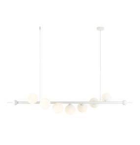 Lampa wisząca WAVE 7 WHITE 1115T oprawa w kolorze białym ALDEX