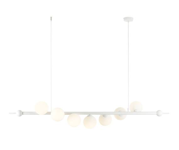 Lampa wisząca WAVE 7 WHITE 1115T oprawa w kolorze białym ALDEX