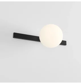 Kinkiet GARDA WALL 1099C1 minimalistyczna oprawa w kolorze czarnym ALDEX