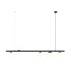 Lampa wisząca GARDA 5 BLACK 1099F1 oprawa w kolorze czarnym ALDEX