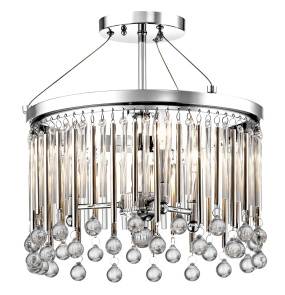Lampa sufitowa PIPER KL-PIPER-SF-PC polerowany chrom Kichler