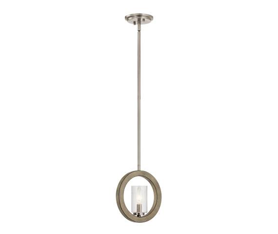 Lampa wisząca GRAND BANK KL-GRAND-BANK1 postarzany antyczny szary Kichler