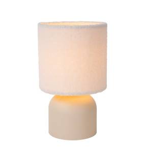 Lampa stołowa WOOLLY 10516/01/38 oprawa w kolorze beżowym LUCIDE